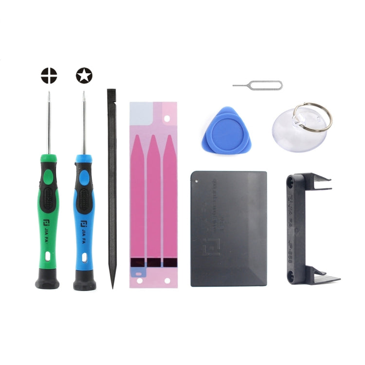 JIAFA JF-8157 Set di strumenti di riparazione batteria 9 in 1 per iPhone 6 Plus, For 6P JIAFA JF-8157 Set di strumenti di riparazione batteria 9 in 1 per iPhone 6 Plus, For 6P